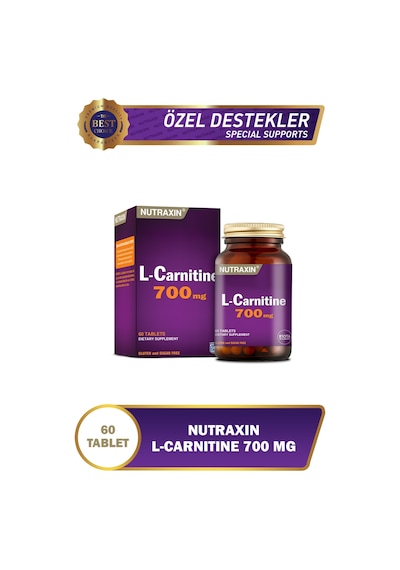 Nutraxin L-Carnitine 700 mg 60 Tablet