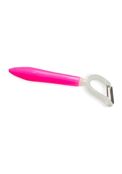 Tek Taraflı Sebze Ve Meyve Soyacağı Uzun Pembe 18 Cm Pembe Diğer