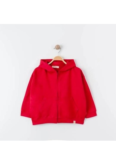 Tiffany Baby & Kids Tiffany Sweatshirt Kapüşonlu Oversize Theme Kırmızı
