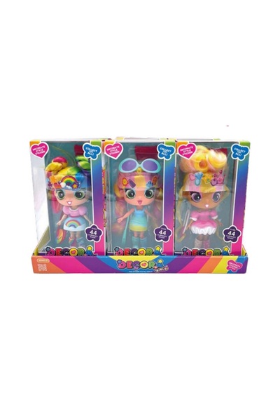 Mey İthalat Decora Girlz Büyük Moda Bebek 13 Cm