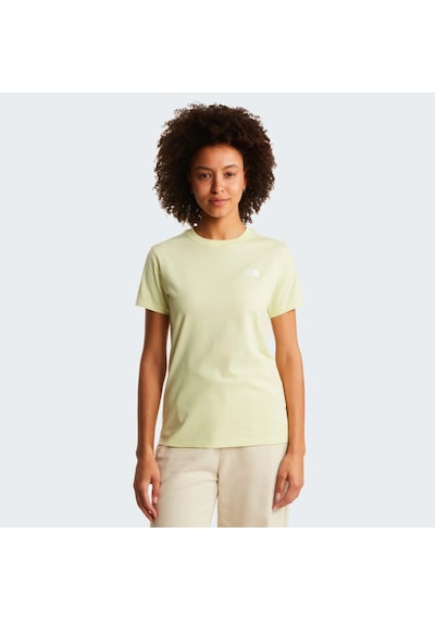 The North Face Evolution Simple Dome Kadın T-shirt Nf0a8fx7g6o1 Sarı