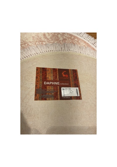 Daphne 10305a Pembe Oval Halı