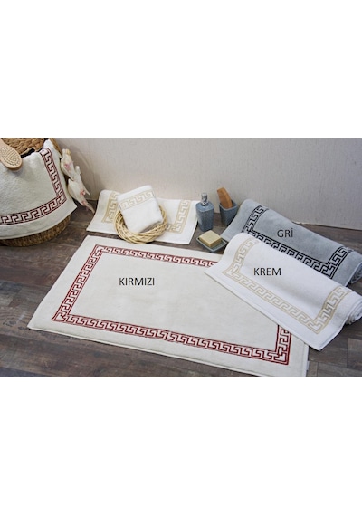 Royal Nazik Vintage Versage 2Li Banyo Paspas Seti