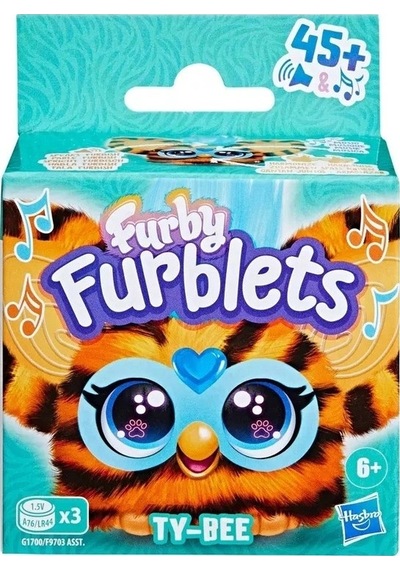 Furby Furblets Ty-bee Elektronik Mini Peluş 45+ Sesli 6+ Yaş Çok Renkli