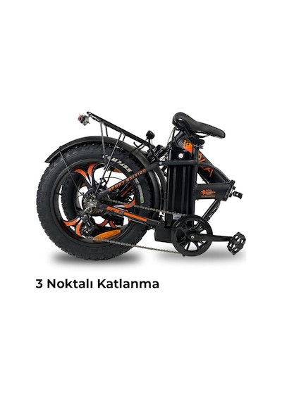Ola Electrofold Efb5 250 W Katlanabilir Elektrikli Bisiklet Siyah