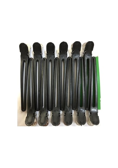 Claris 32702 Siyah Saç Pensi 12li Metal