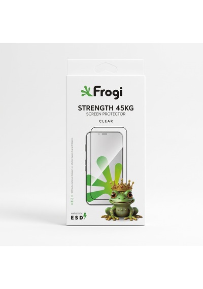 İphone 17 Air Frogi Esd Anti-static 45kg Dayanıklı Temperli Ekran Koruyucu