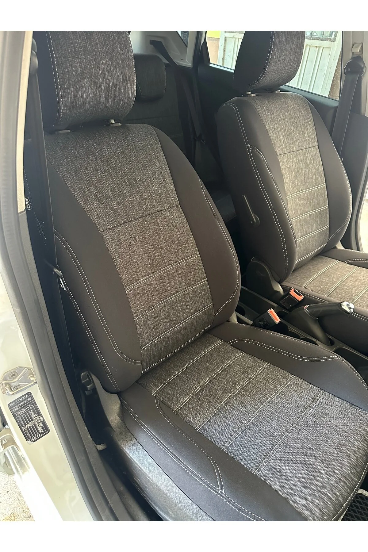 Ford Fiesta Araca Özel Koltuk Kılıfı Siyah