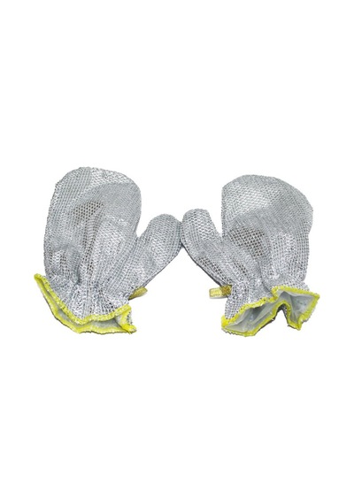 5 Adet Telli Bulaşık Eldiveni Tel Yüzeyli Ovma Eldiveni, Bulaşık Temizleme, Tencere-tava Temizliği, Dishwashing Glove