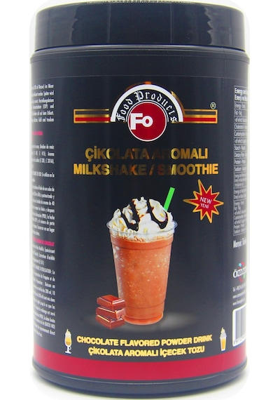 Fo Milkshake Smoothie Çikolata Aromalı İçecek Tozu 1 KG