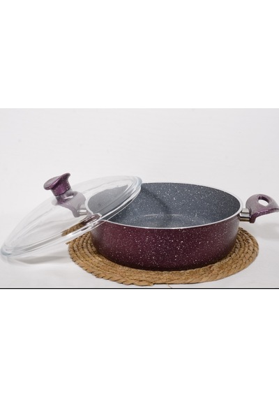 İmza 24 Cm Granit Basık Tencere