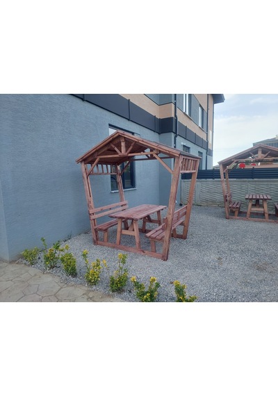 Pergola Bahçe Gölgeliği Çardak P37 Maun