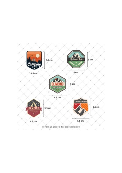 Bdls7 Küçük Boy 10lu Sticker Seti