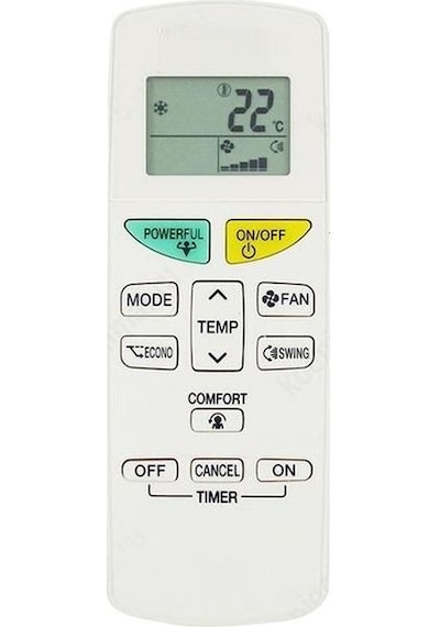 Daikin Ftxf71a5v1b İle Uyumlu Klima Kumandası