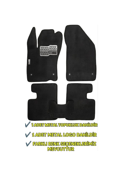 Ford Transit 2006-2013 Uyumlu Araca Özel Yeni Nesil Eva Paspas