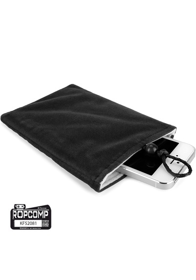 Ropcomp Taşıma Kılıfı Kadife Kumaş 21x14 Cm 7'' Tablet, 3.5" Hdd & 2.5" Harici Hdd Uyumlu