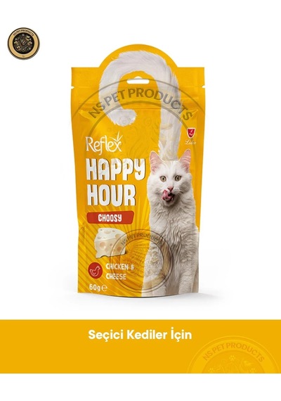 Reflex Plus Happy Hour 8'li Kedi Maması Mega Set 7 / 8x60gr