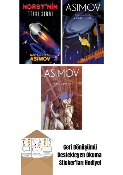 Norby Nin Öteki Sırrı + Vakıf İleri Vakıf Serisi 7. Kitap + Vakıf Ve Dünya Vakıf Serisi 5. Kitap