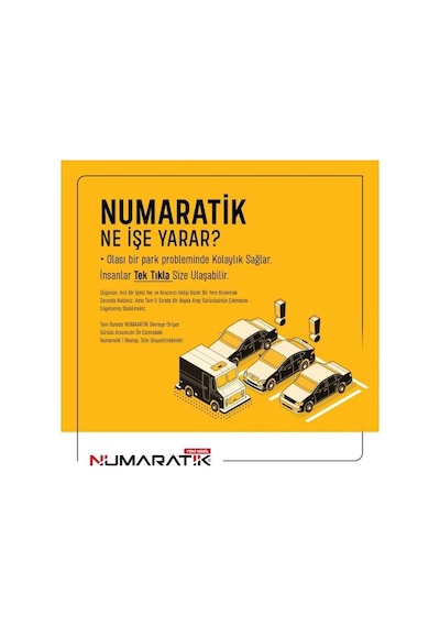 Numaratik Qr Code Yeni Nesil Hatalı Park Uyarı Sistemi