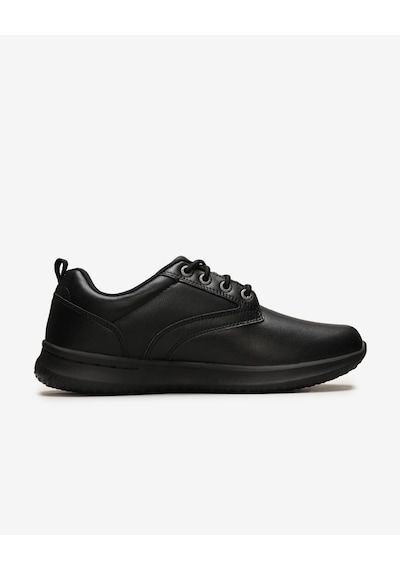 Skechers Delson - Antigo Erkek Siyah Günlük Ayakkabı 65693 Bbk Siyah