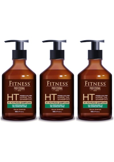 Fitness At Kuyruğu Şampuanı 3 X 500 Ml Tüm Saçlar