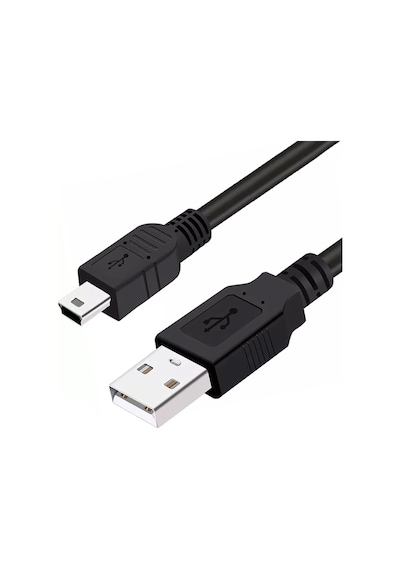 USB 2.0 Erkek to Mini USB Erkek Veri Şarj Kablosu 1.3 Metre