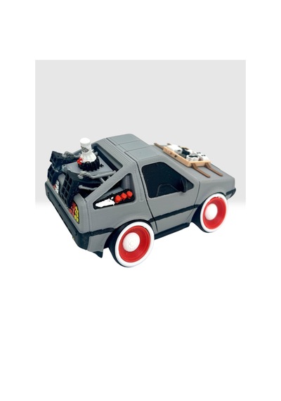 Back To The Future Delorean Dmc-12 3d Araba Figürü
