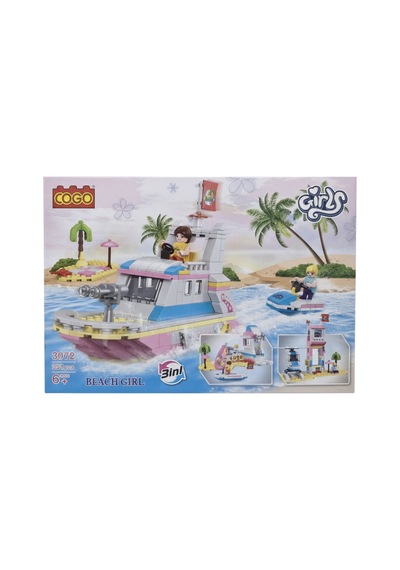 Cogo Gırls 3 In 1 Sahil Kasabası