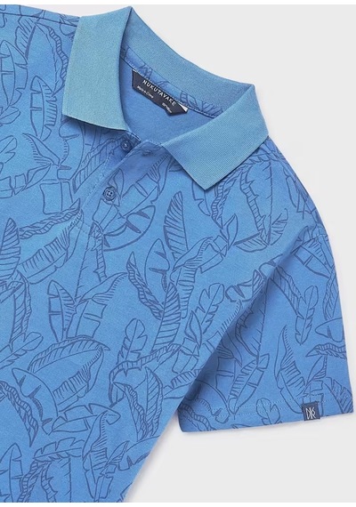 Mayoral Erkek Çocuk Polo T-shirt 6169 Mavi