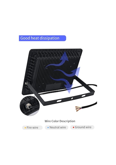 Led Spot Dış Mekan 100 W, Led Projektör 10000 Lm Süper Parlak Led Spot Işık, 6000 K Soğuk Beyaz Ip66 Suya Dayanıklı Dış Mekan Spotu, Arka Bahçe, Garaj Girişi, Kapı, Garaj, Koridor, Bahçe İçin Çok Renkli Led Spot Dış Mekan 100 W, Led Projektör 10000 Lm Süper Parlak Led Spot Işık, 6000 K Soğuk Beyaz Ip66 Suya Dayanıklı Dış Mekan Spotu, Arka Bahçe, Garaj Girişi, Kapı, Garaj, Koridor, Bahçe İçin Çok Renkli