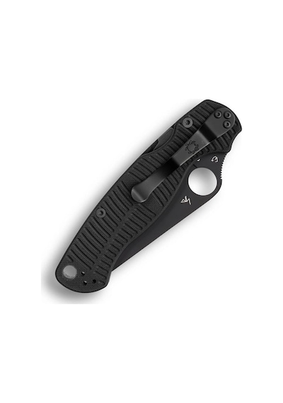 Spyderco Para Military 2 Salt Black G10 Cpm Magnacut Black Blade Plainedge Kamp Çakı Siyah 41905726