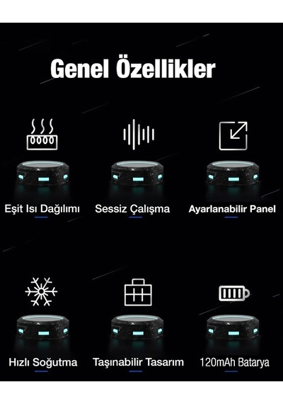 Hoco GM10 Cep Telefon Soğutucu Fan