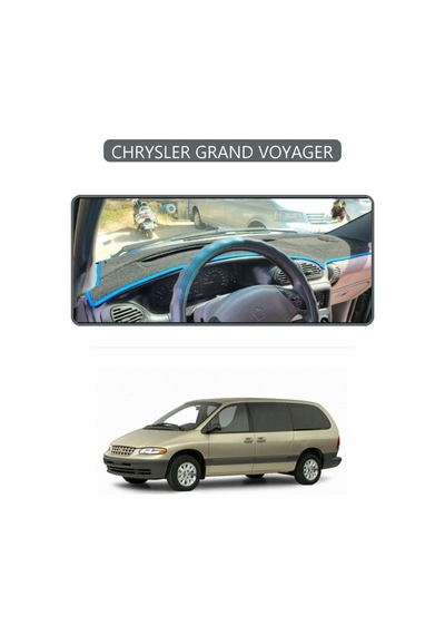 Chrysler Grand Voyagertorpido Koruma Halısı Gri Kenar