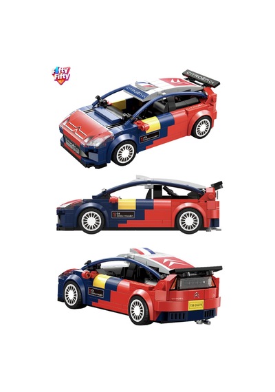 Cada 2008 Citroen C4 Wrc 296 Parça Oyuncak Yapım Seti Blok Araba -ffcada-c55033w