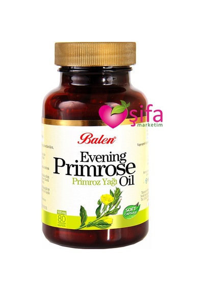 Balen Primroz Yağı 650 MG 90 Kapsül (Tse Helal)