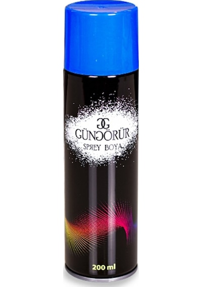 Sprey Boya Güngörür 200 Ml - Mavi Diğer
