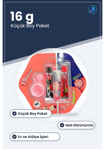 Mat Yapıştırıcı 16 G Küçük Yapıştırma İşleri İçin Kullanıma Hazır