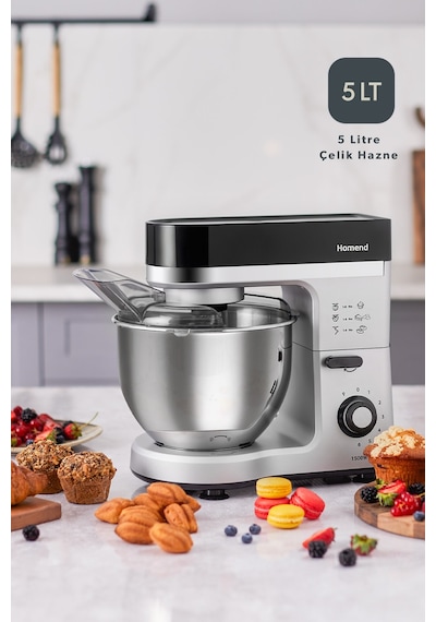 Homend Profashion 3011H 1500 W 5 LT Stand Mikser