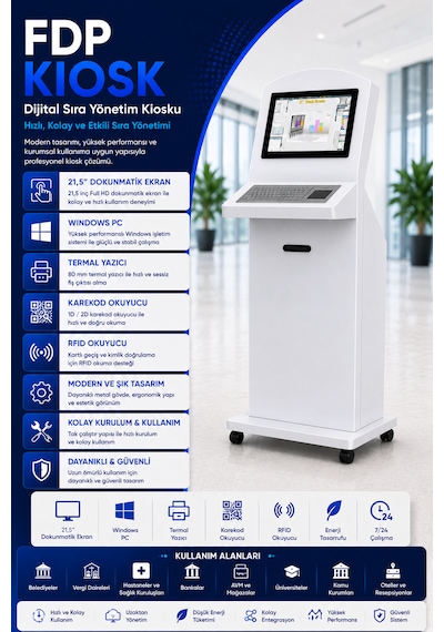 22 Fdp- Serisi Sıramatik Kiosk