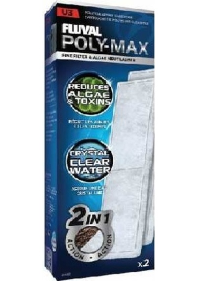 Fluval U3 Filtre Clearmax Kartuş 2 Li Paket