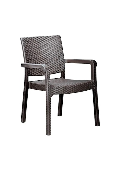 Sermer Pazarlama 6 Lı Set Troya Rattan Koltuk Kahverengi