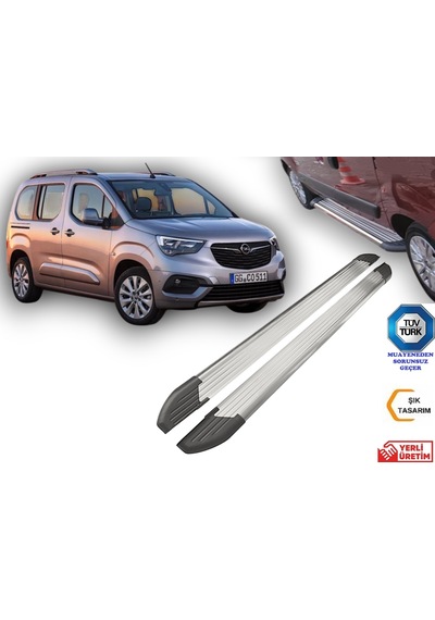 Opel Combo Araca Özel Yan Basamak Koruma 2019 2020 2021 2022 2023 2024 2025