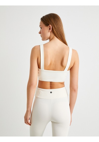 Koton Sporcu Sütyeni Kaplı Kalın Askılı Kesik Yaka Slim Fit Ekru 4sak30037nk Ekru Koton Sporcu Sütyeni Kaplı Kalın Askılı Kesik Yaka Slim Fit Ekru 4sak30037nk Ekru