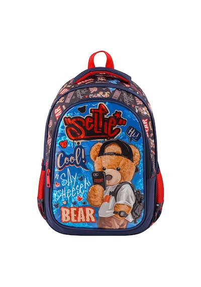 Muggle İlkokul Çantası Cool Bear Mu-3809 Çok Renkli