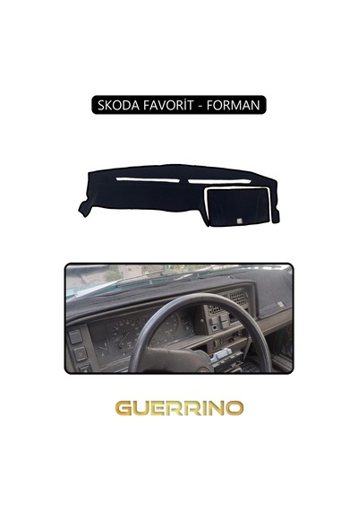 Skoda Favorit - Formantorpido Koruma Halısı Siyah Kenar