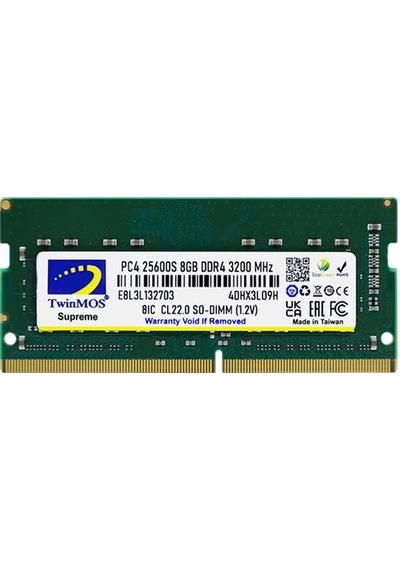 8 Gb Ddr4 3200mhz Twınmos Nb Mdd48gb3200n