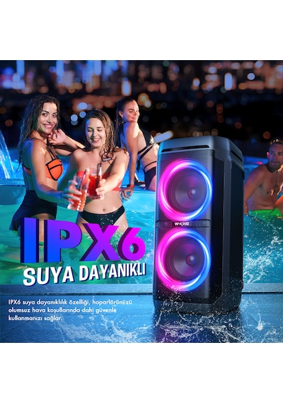 W-King T11 220W Party Box 24S Bluetooth 5.3 Hoparlör