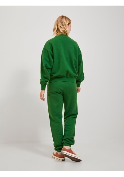 Jjxx Sıfır Yaka Rahat Kesim Yeşil Kadın Sweatshirt 12244363 001