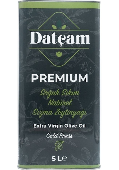 Datçam Premium Soğuk Sıkım Zeytinyağı 5 LT