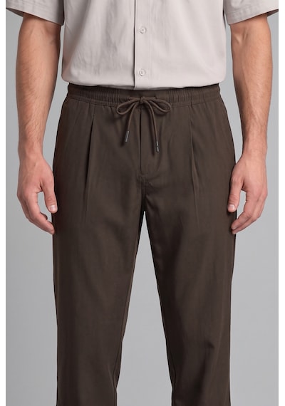 Defacto Relaxed Fıt Rahat Kalıp Normal Bel Boru Paça Jean Pantolon G8149ax26aubn539 Kahve-bn539